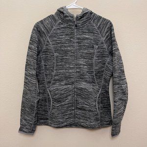 The North Face Full Zip Polartec Thermal Pro Fleece Grey Jacket Women's Size M